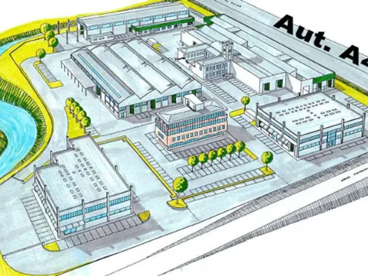Ufficio in Via delle Industrie, Caponago, {3} - Planimetria 1