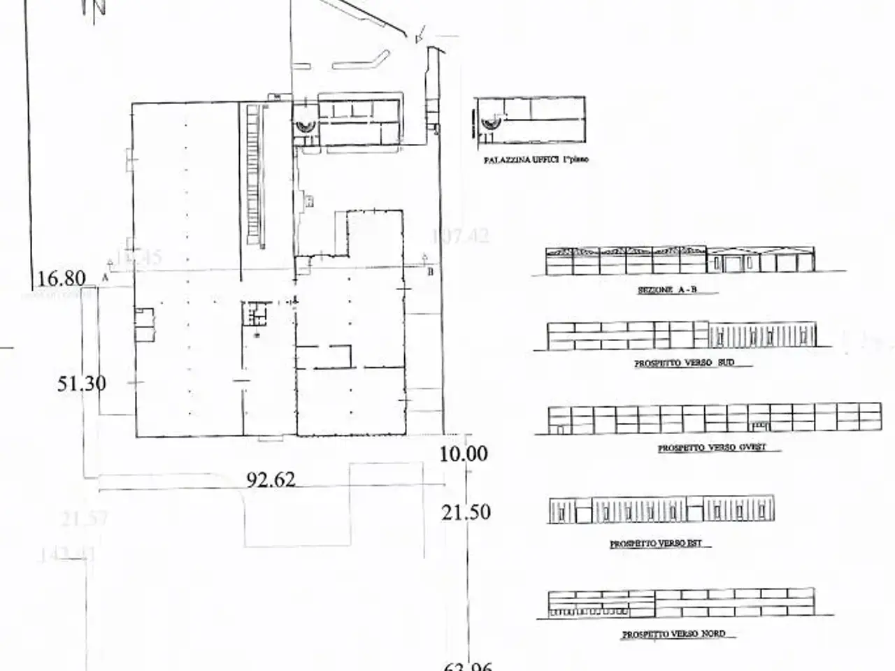 Capannone in Via Crema 19, Izano, {3} - Planimetria 1