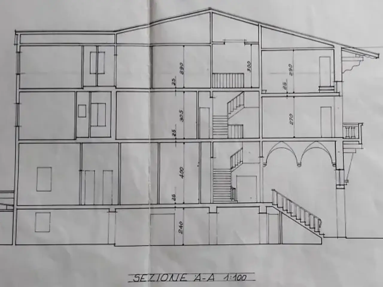 Negozio in Viale Daniele Manin, Viareggio, {3} - Planimetria 1