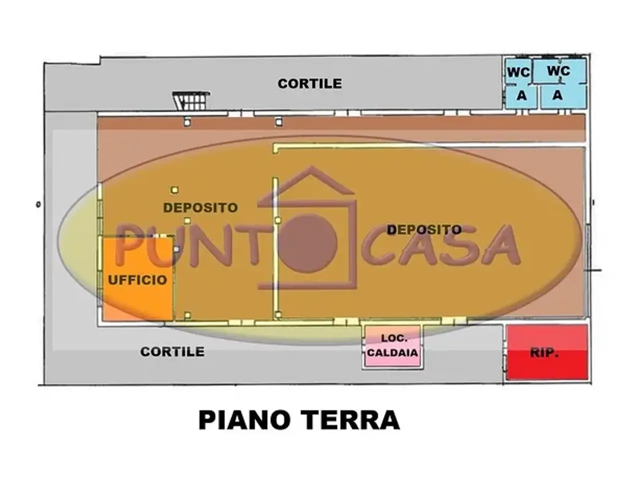 Deposito in , Borghetto Lodigiano, {3} - Planimetria 1