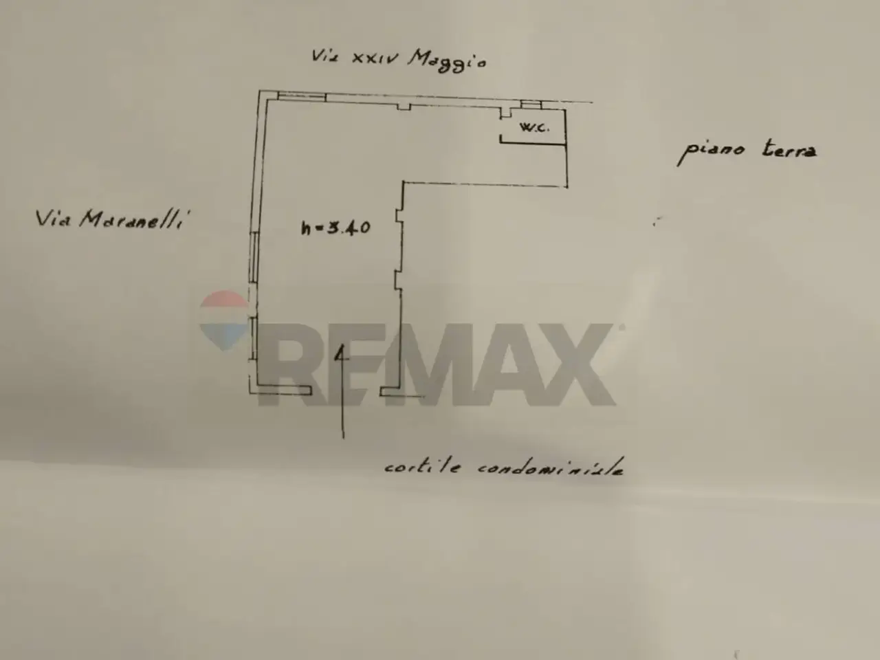 Magazzino in Via Carlo Maranelli 2, Campobasso, {3} - Planimetria 1