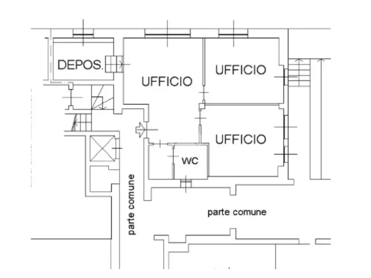 Ufficio in Via Andrea Appiani 33, Seregno, {3} - Planimetria 1