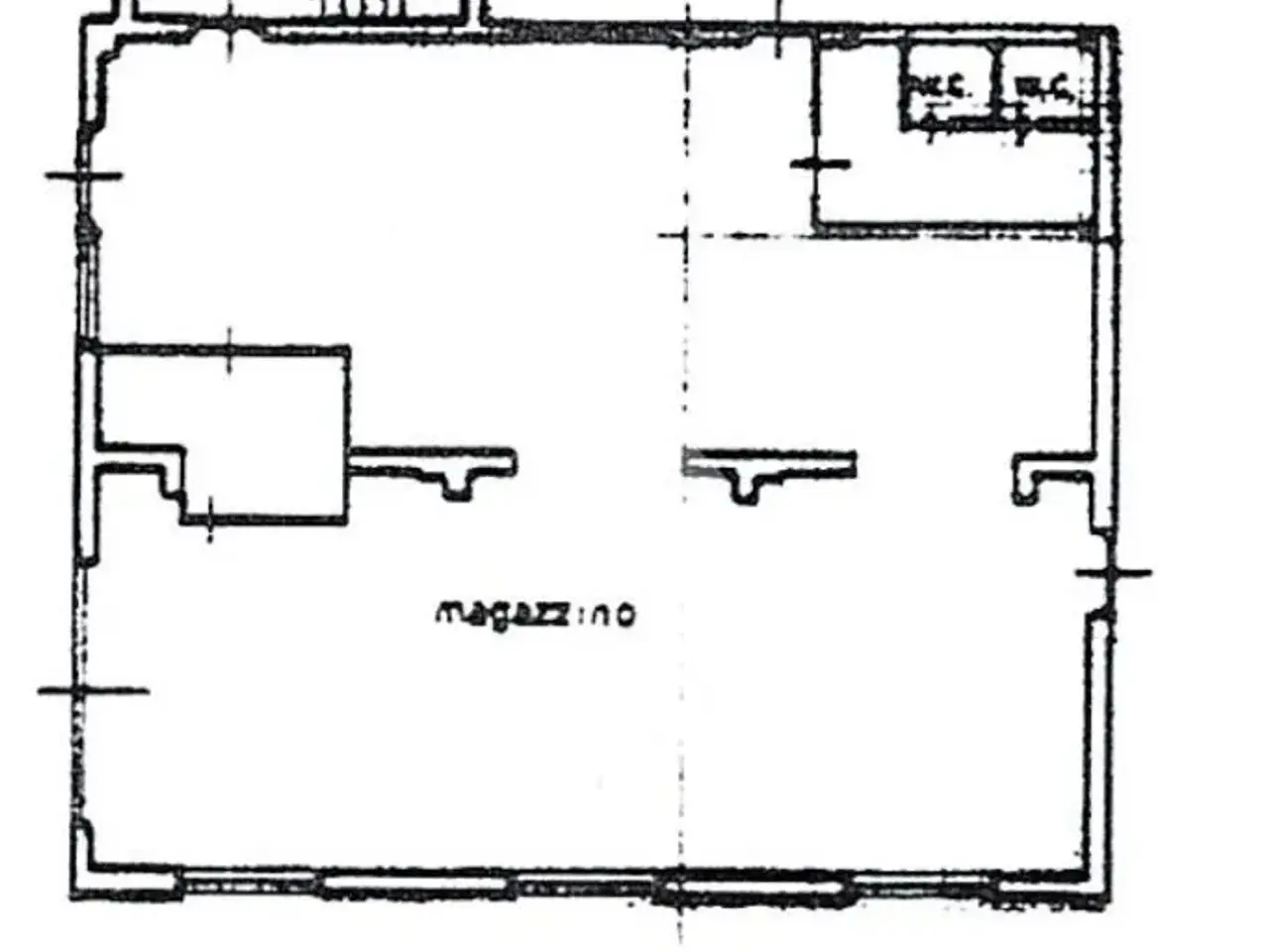 Magazzino in Via Provinciale 21, Dolzago, {3} - Planimetria 1