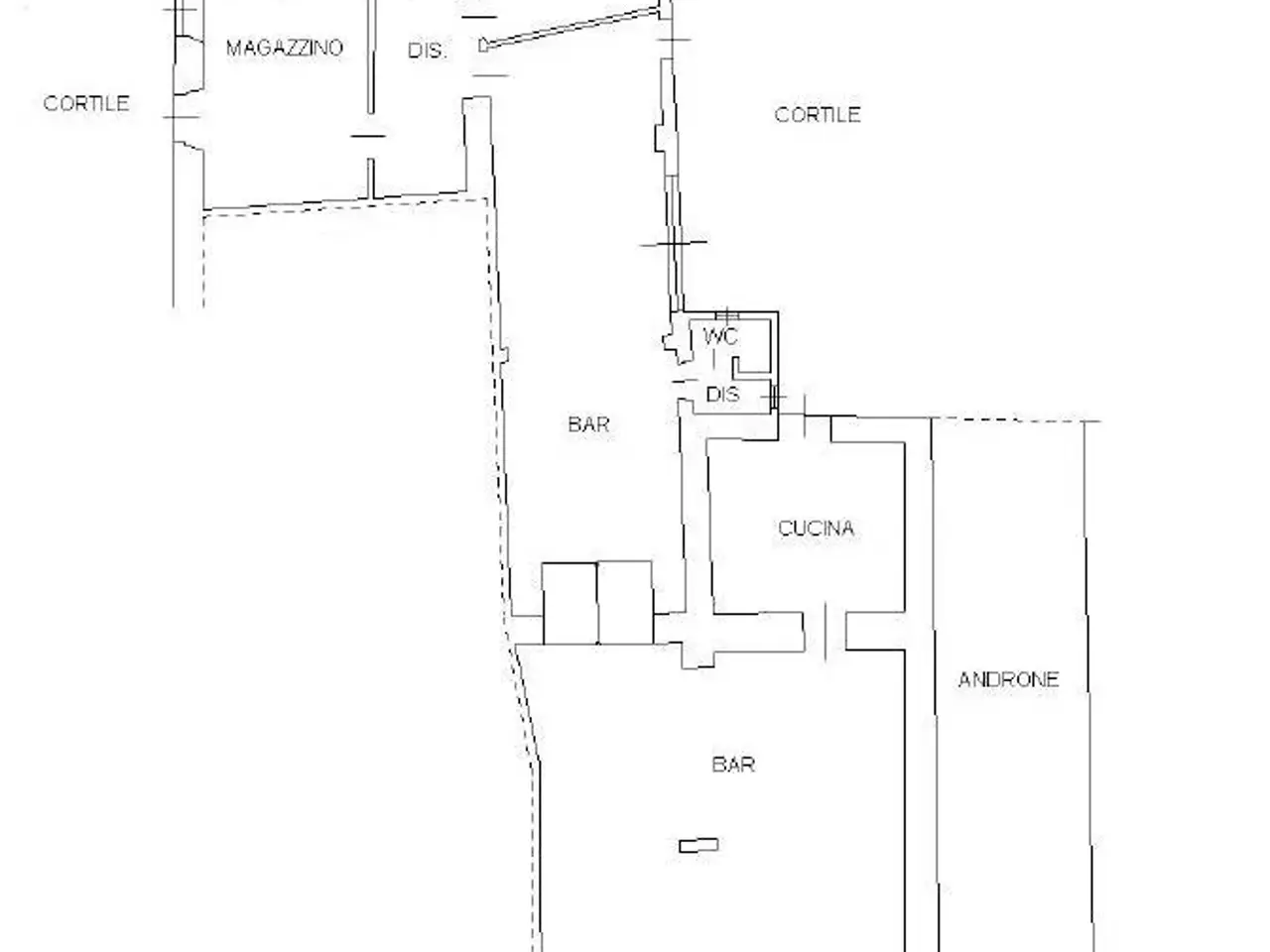 Negozio in Via Broseta 87, Bergamo, {3} - Planimetria 1