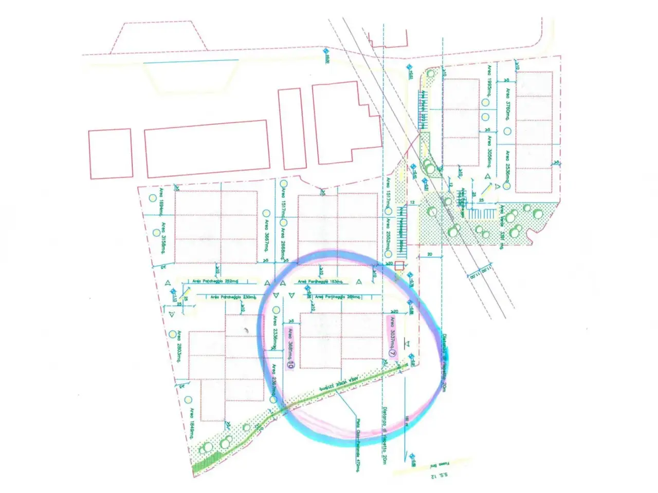 Terreno edificabile in Via del Lavoro, Buttapietra - Planimetria 1