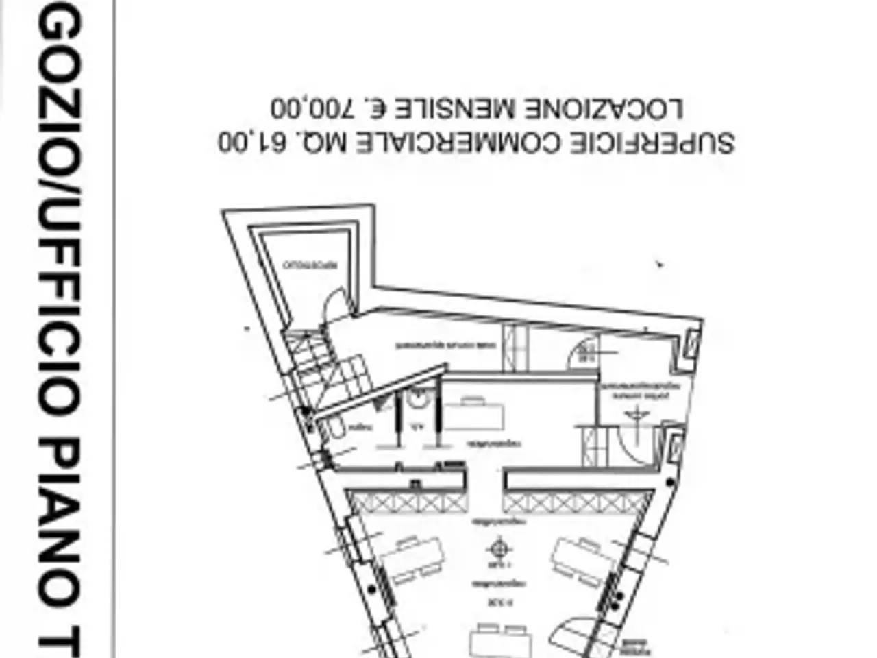 Negozio in Via Roma, Barzago, {3} - Planimetria 1