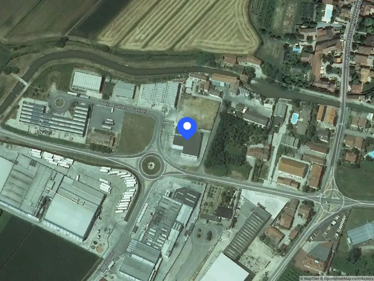 Capannone in Via Colonna, 36, 46032 Castelbelforte Mn, Italia 36, Castelbelforte, {3} - Foto 1