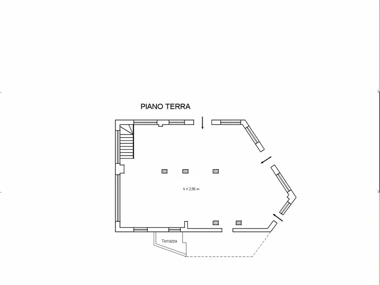 Negozio in Via Ritorta, Tuoro Sul Trasimeno, {3} - Planimetria 1