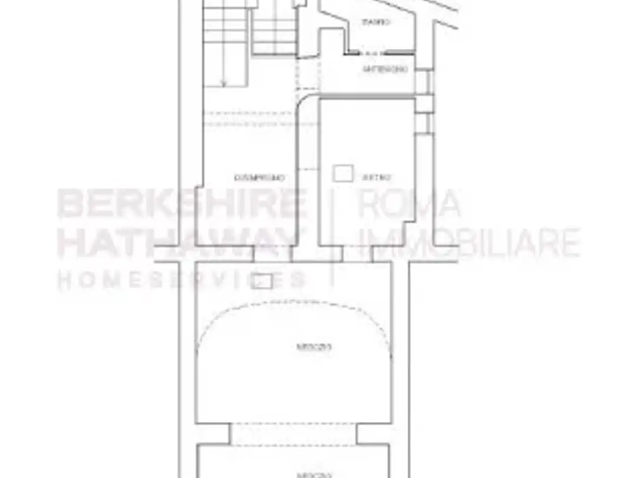 Negozio in Via d'Ascanio 22, Roma, {3} - Planimetria 1