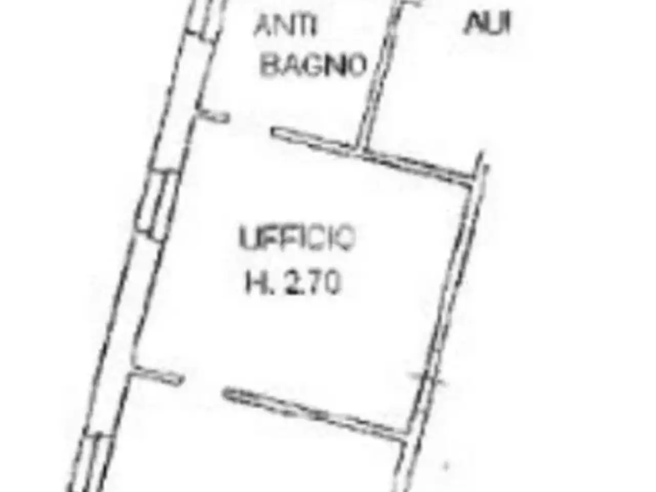 Ufficio in Via Roma 1, Orzinuovi, {3} - Planimetria 1