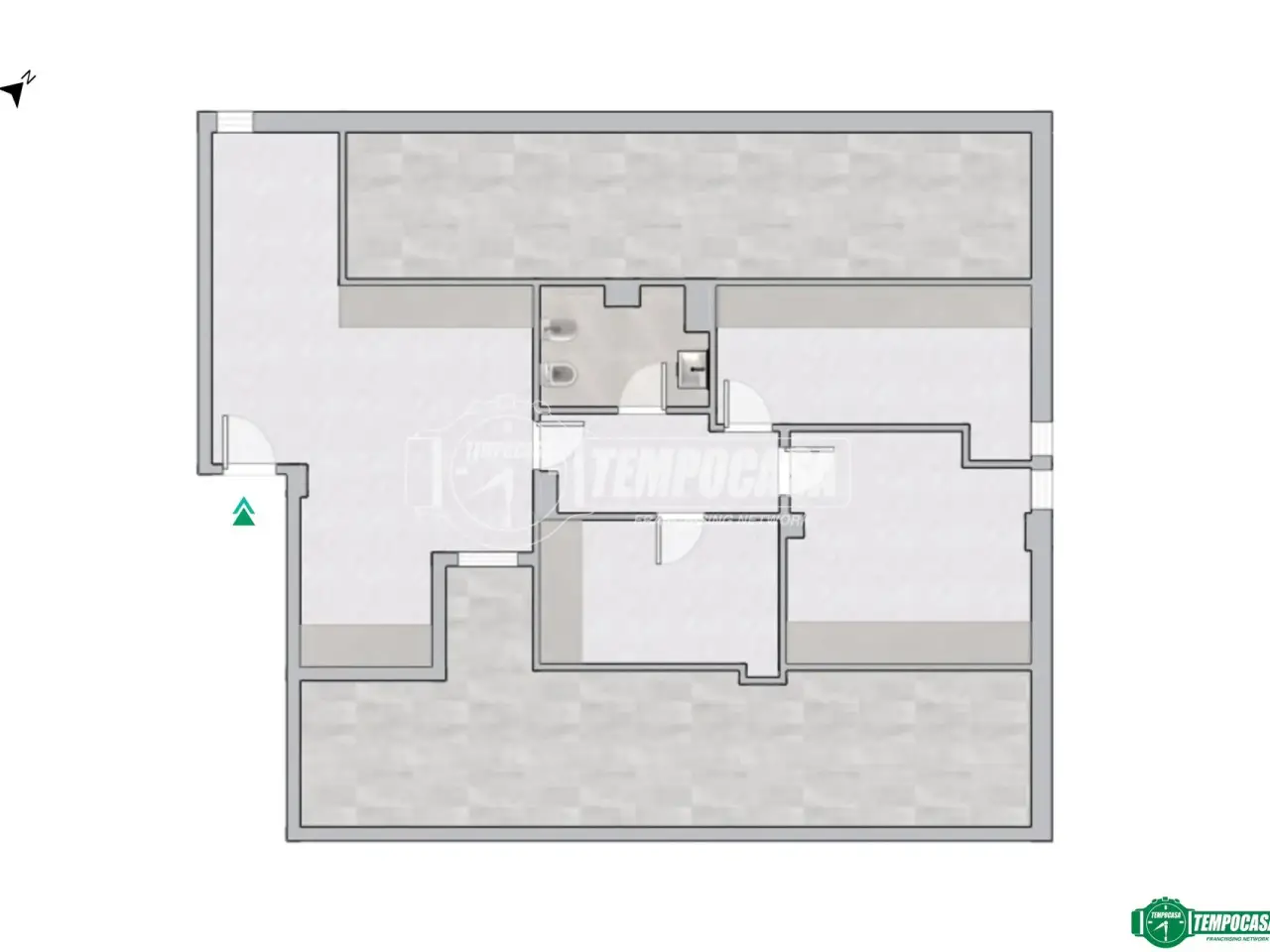 Magazzino in Viale Siracusa, Riccione, {3} - Planimetria 1