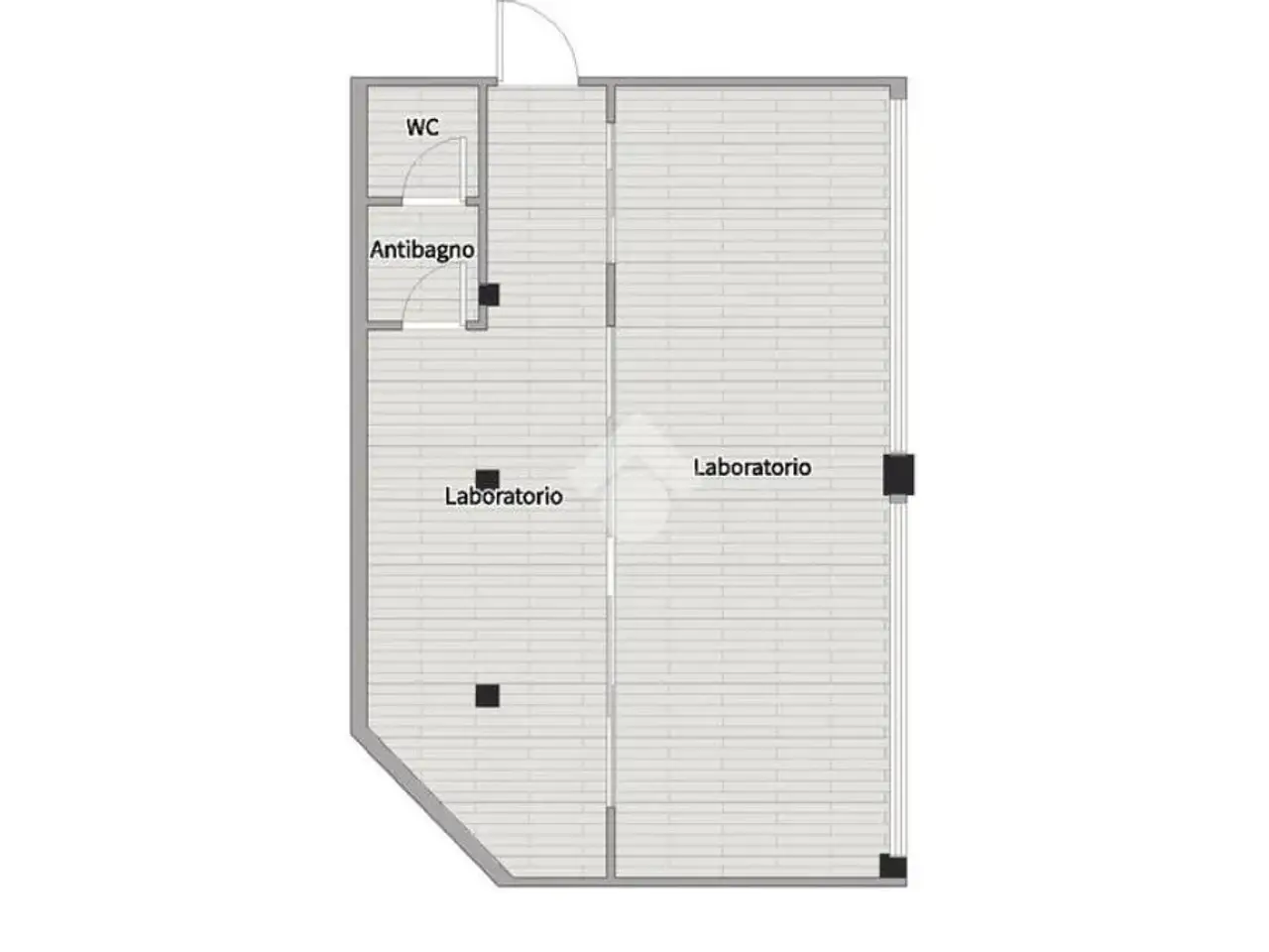 Laboratorio in Via Padova 13, Cartura, {3} - Planimetria 1