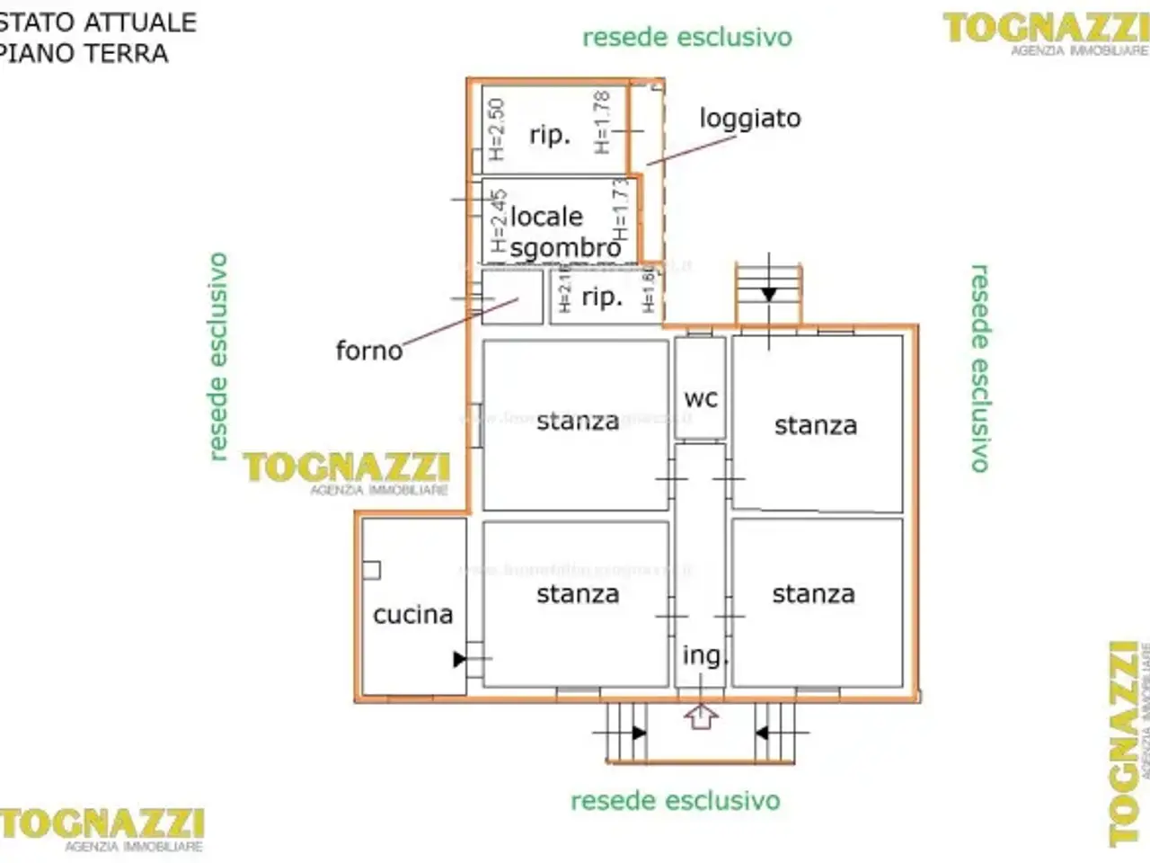 Negozio in Zona Semicentrale, Certaldo, {3} - Planimetria 1