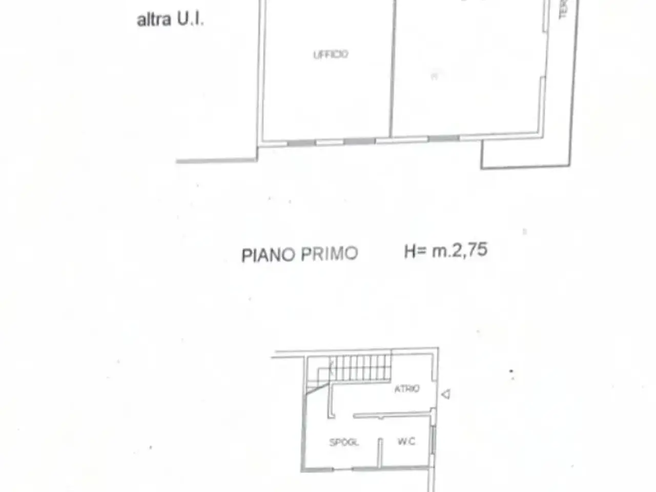 Capannone in Via Don Pasquino Borghi 4, San Martino In Rio, {3} - Planimetria 1