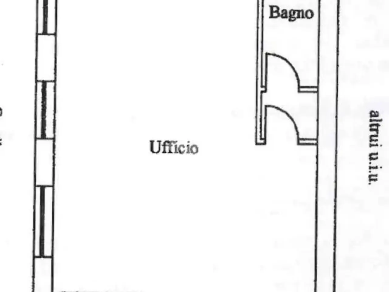 Ufficio in Via Cialdini 67, Meda, {3} - Planimetria 1