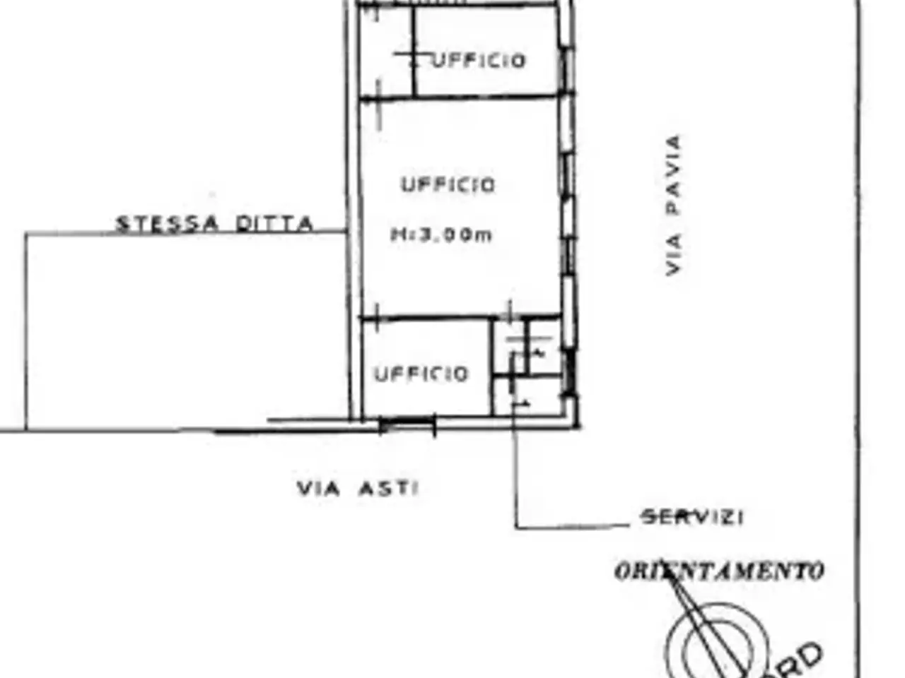 Ufficio in Via Pavia 66, Rivoli, {3} - Planimetria 1