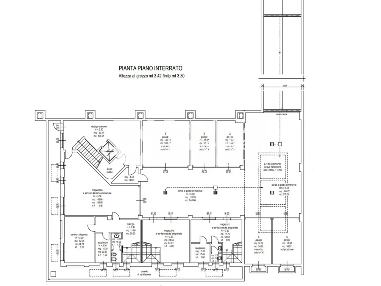 Capannone in Via Padre Agostino Gemelli, Paese, {3} - Planimetria 1