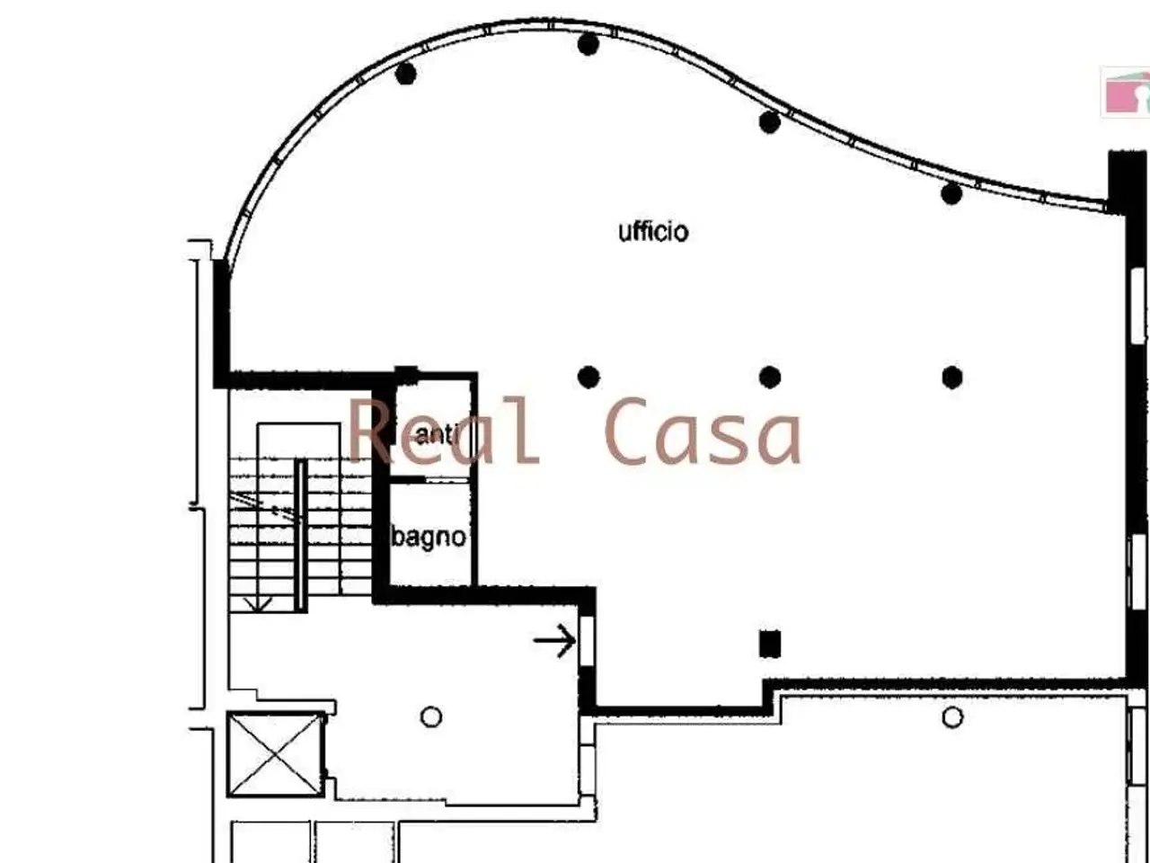Ufficio in Strada degli Schiocchi, Modena, {3} - Planimetria 1