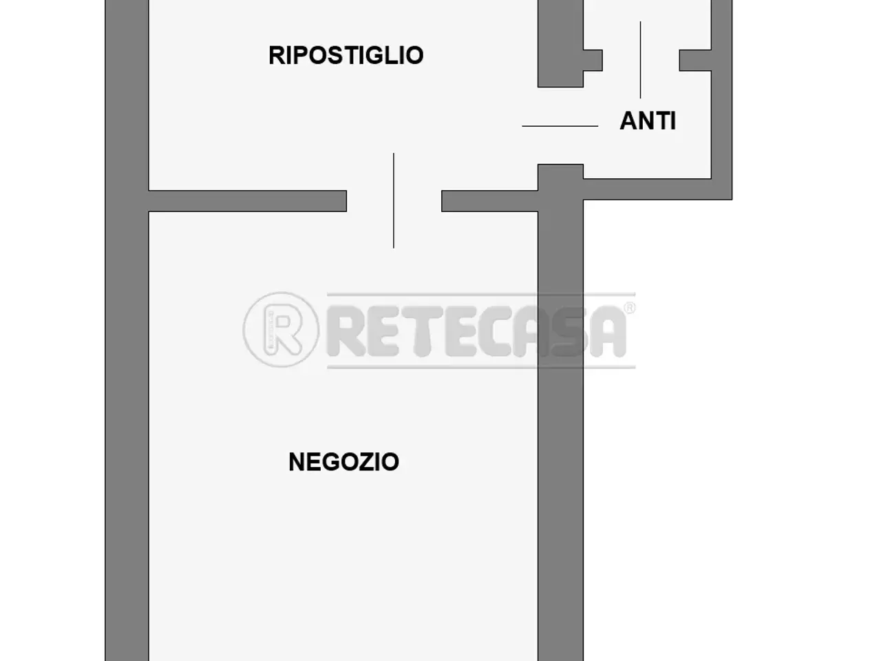 Palazzina commerciale in Via dei Colli 33, Padova, {3} - Planimetria 1