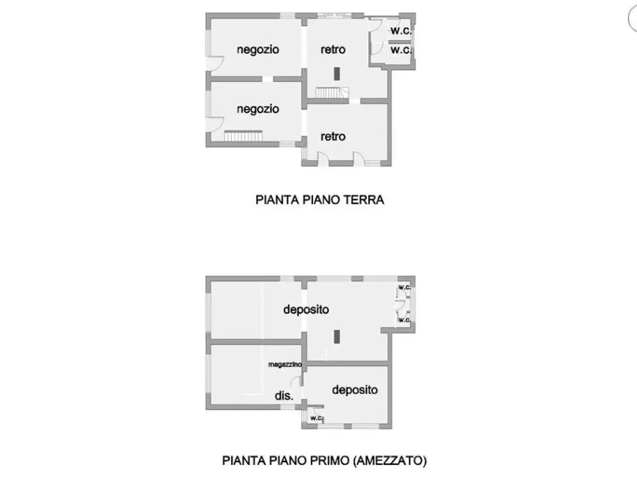 Negozio in Via Galileo Galilei 166, Giulianova, {3} - Planimetria 1