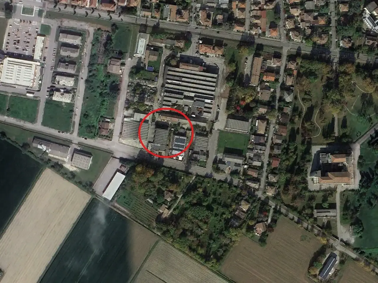 Capannone in Compagnoni 23, Tresignana, {3} - Planimetria 1