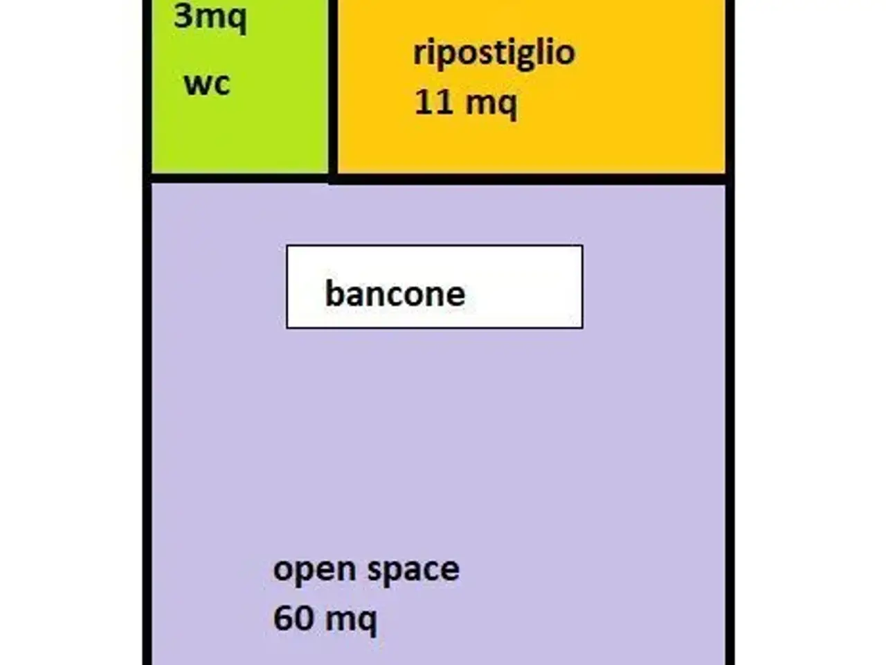 Negozio in , Rottofreno, {3} - Planimetria 1