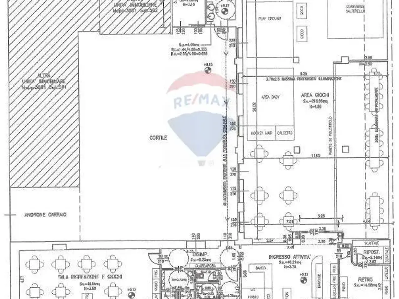 Negozio in Via Palestro 47, Busto Arsizio, {3} - Planimetria 1