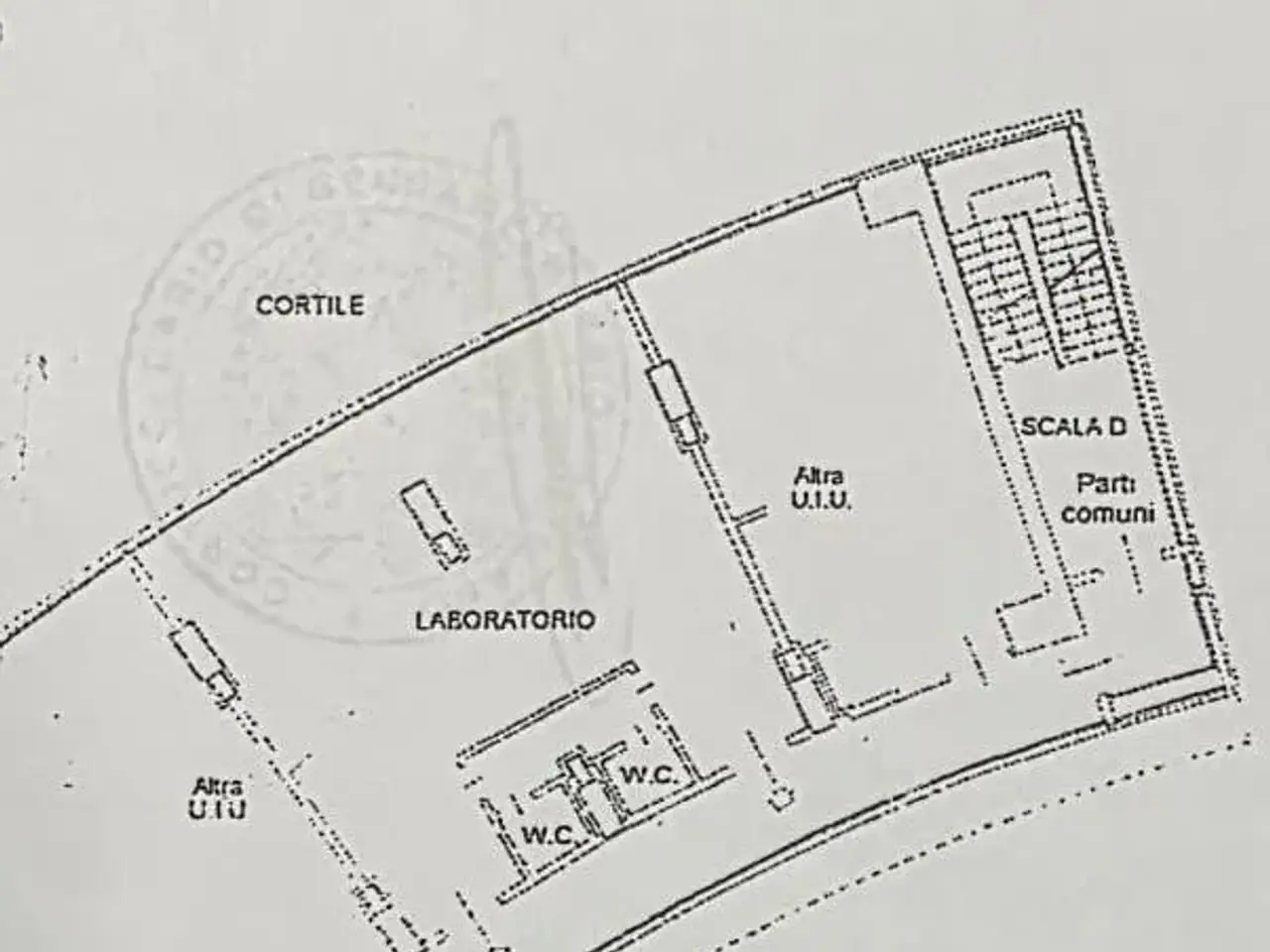 Ufficio in Viale Achille Papa 30, Milano, {3} - Planimetria 1