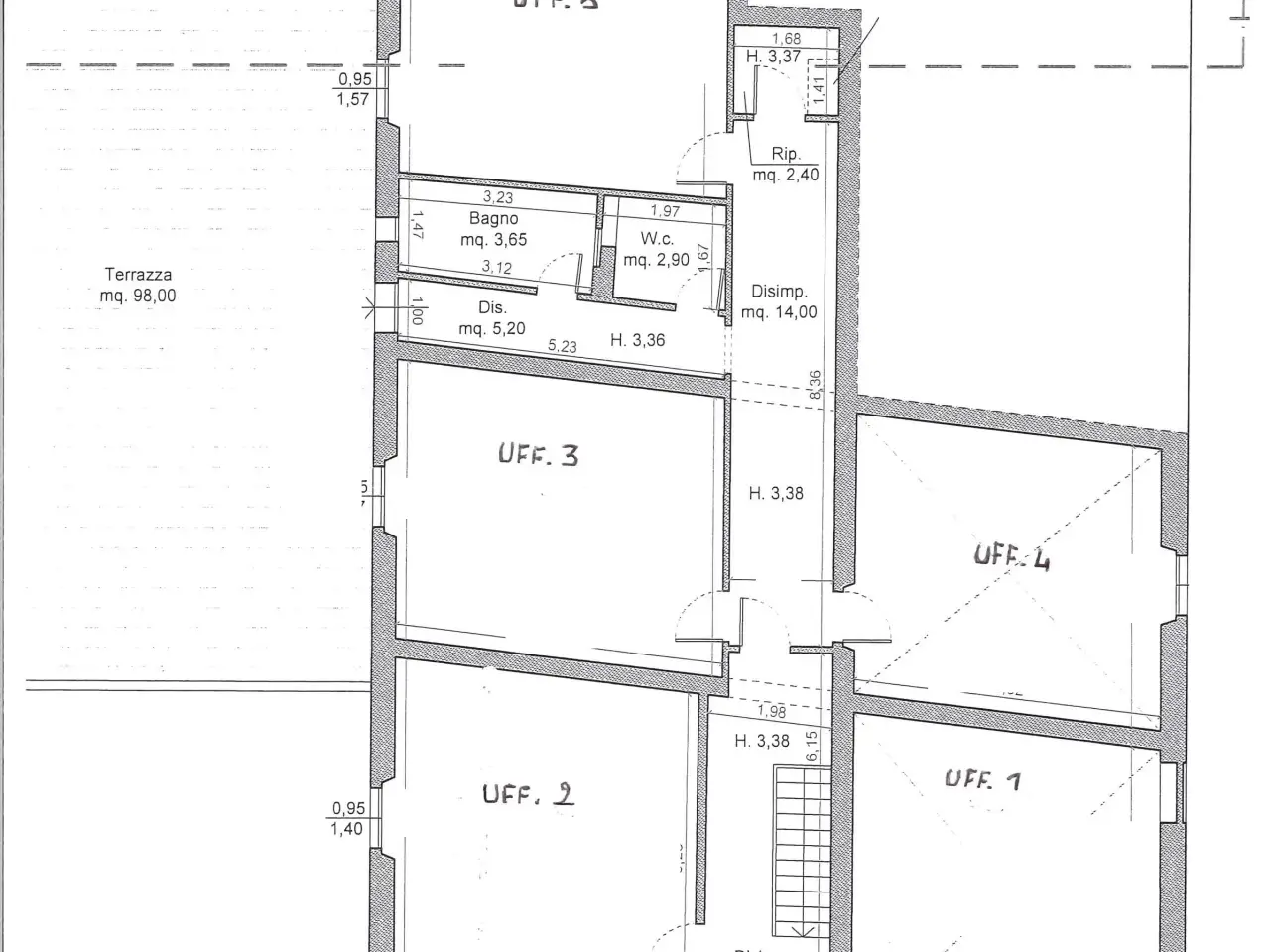 Ufficio in , Montelupo Fiorentino, {3} - Planimetria 1