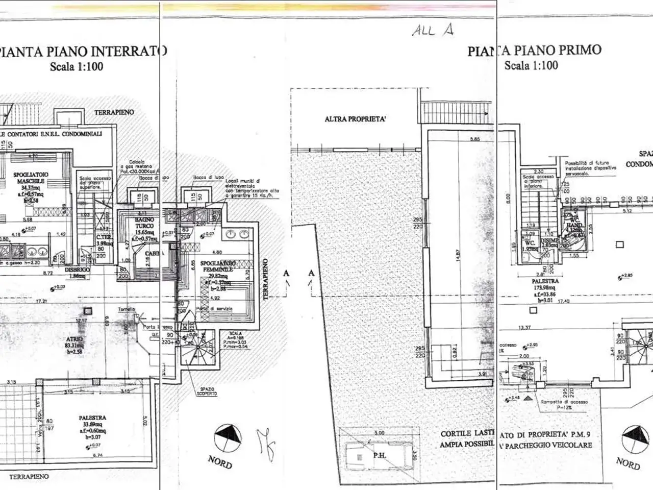 Negozio in Via E. Chini 101/1, Trento, {3} - Planimetria 1