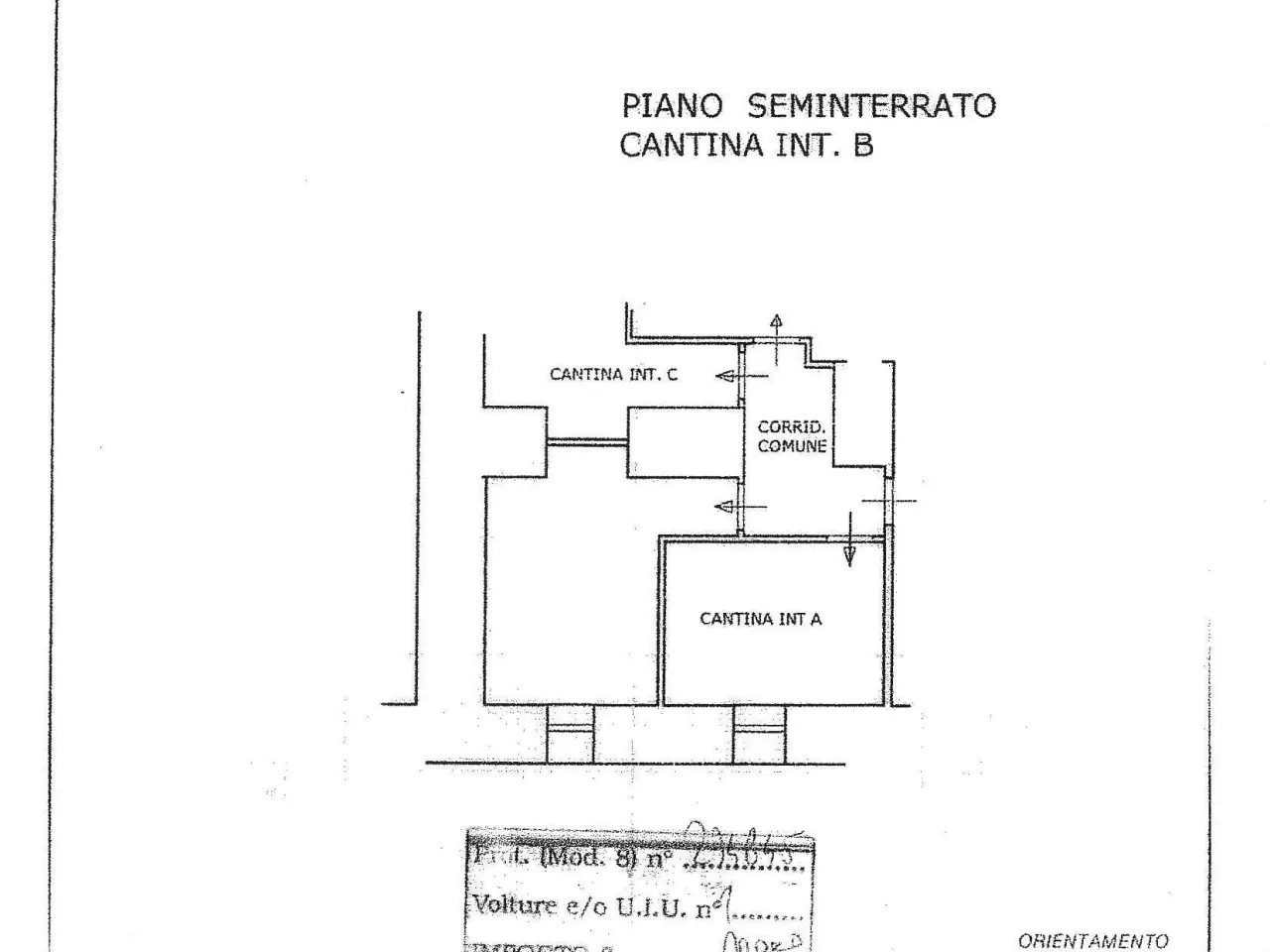 Magazzino in Via Eurialo 80, Roma, {3} - Planimetria 1