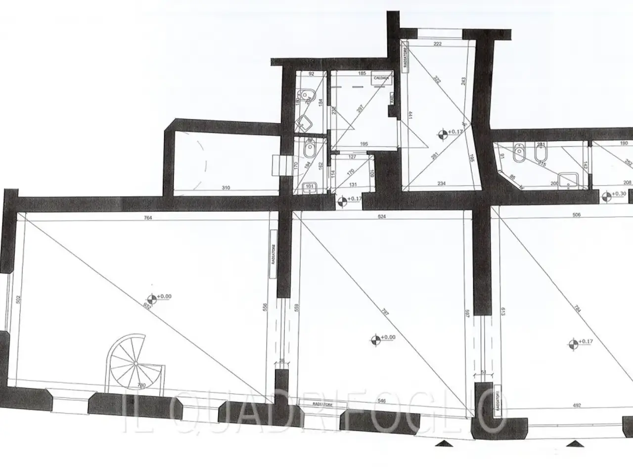 Ufficio in , Cesena, {3} - Planimetria 1