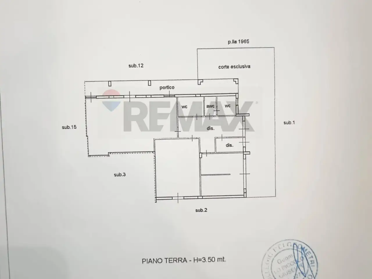 Ufficio in Via Enna 11, Carini, {3} - Planimetria 1