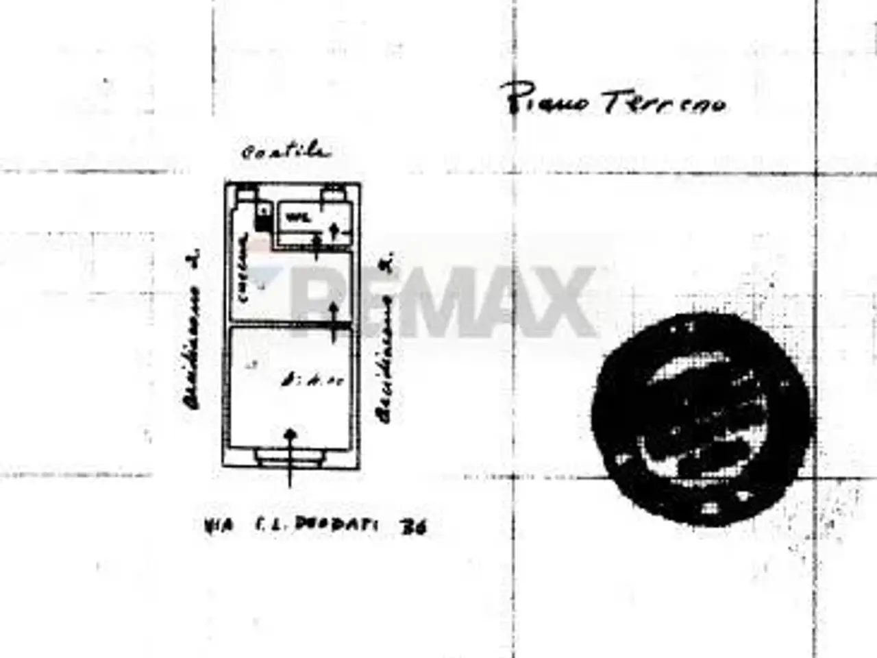 Negozio in Via Pier Luigi Deodato 36, Catania, {3} - Planimetria 1