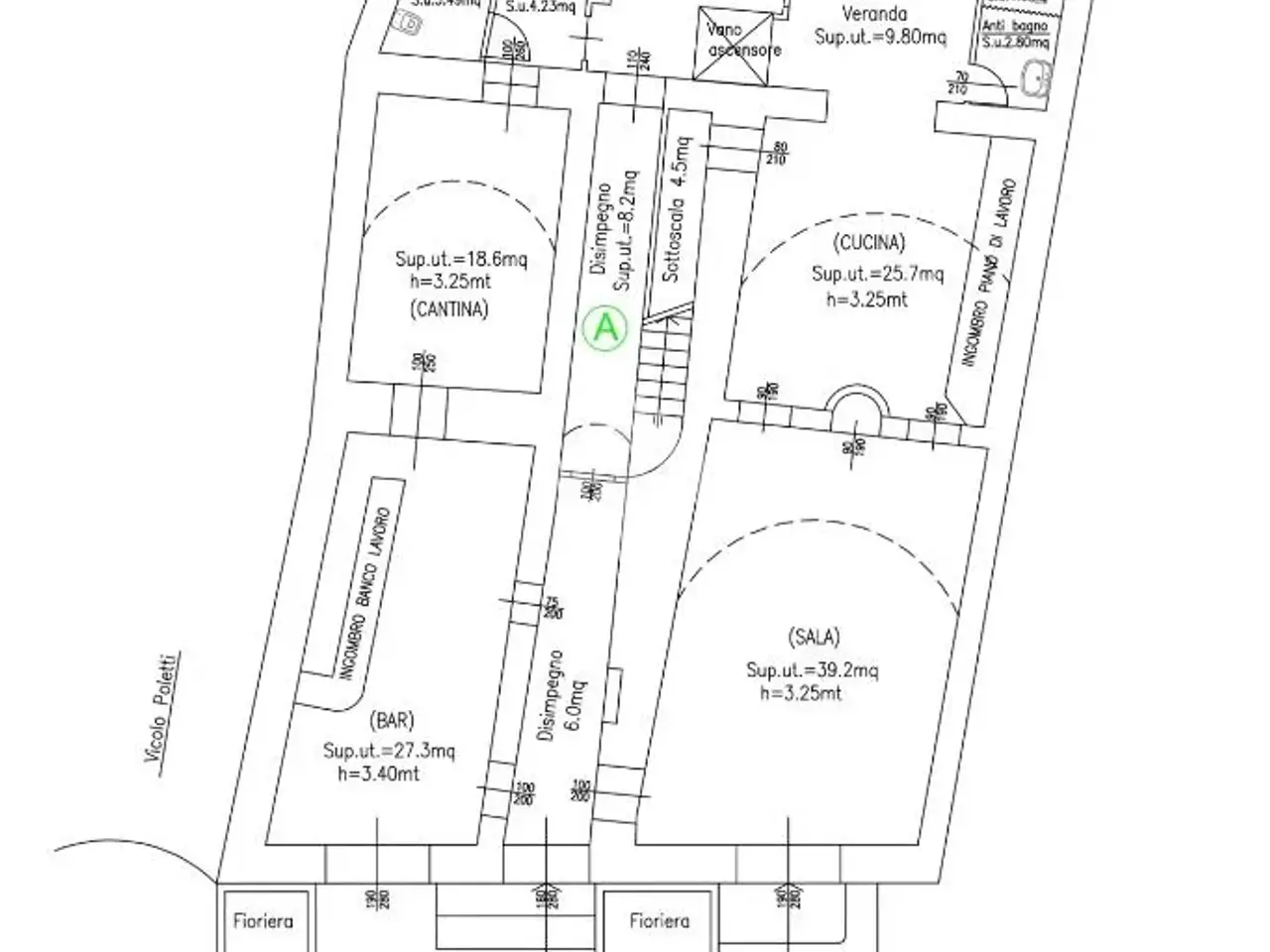 Negozio in Via Capoborgo 11, Gavardo, {3} - Planimetria 1