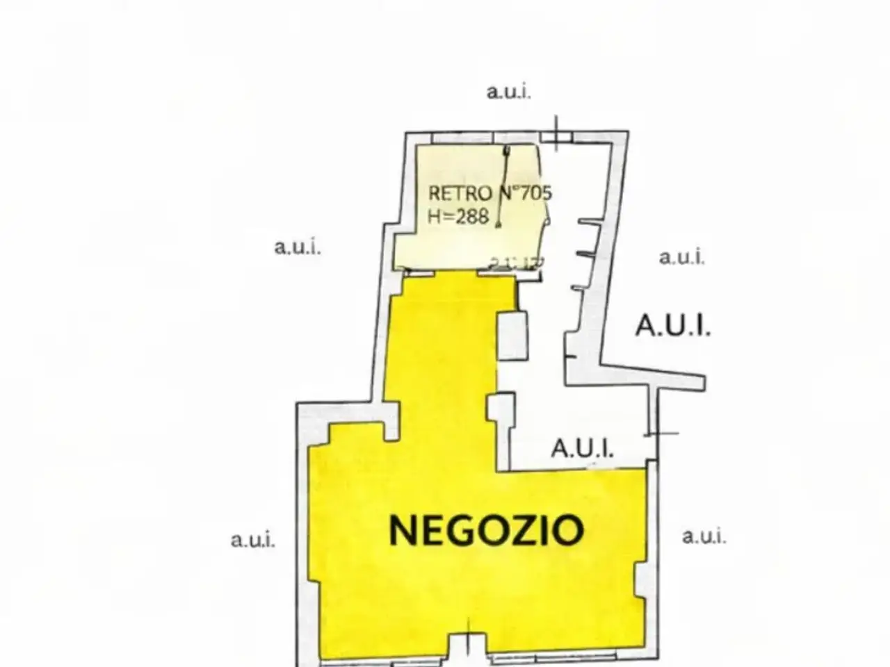 Negozio in Corso Venezia 44, San Bonifacio, {3} - Planimetria 1