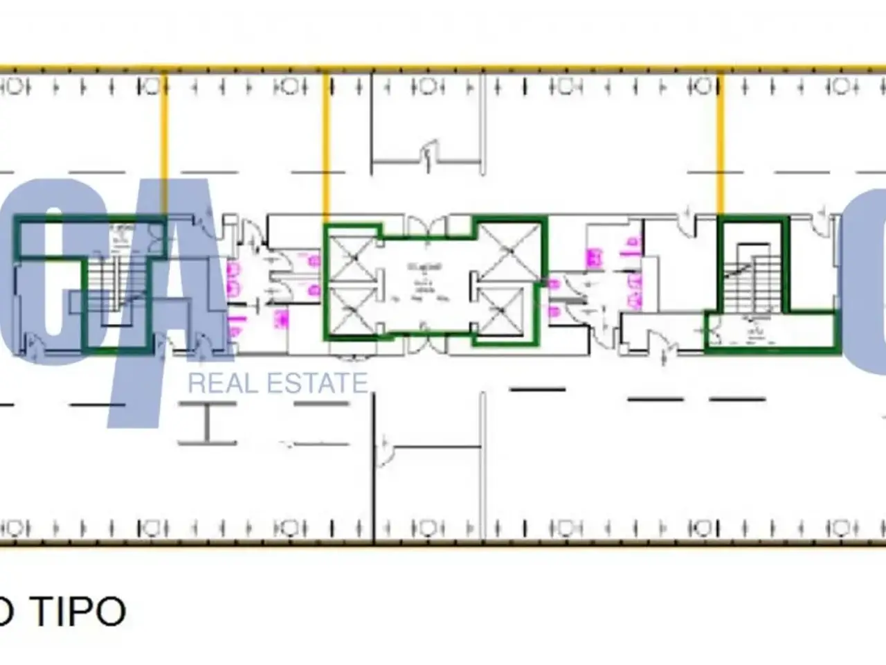 Ufficio in Via Sangro, Milano, {3} - Planimetria 1