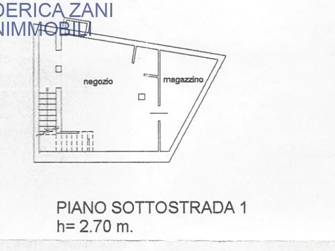 Negozio in , Castelfranco Veneto, {3} - Planimetria 1