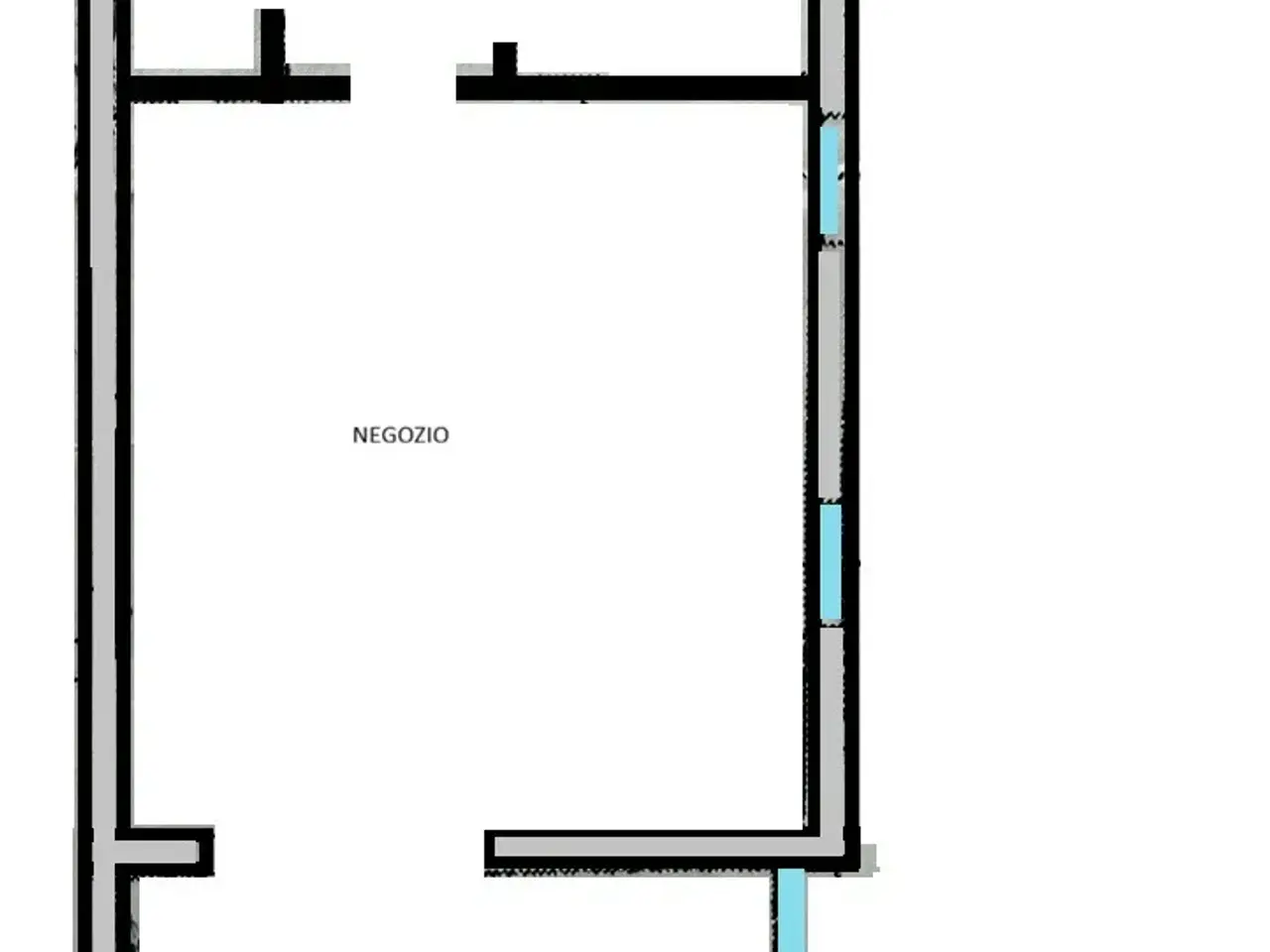 Negozio in , San Lazzaro Di Savena, {3} - Planimetria 1