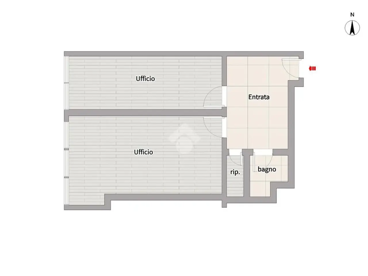 Ufficio in Via Petrucci 8, Terni, {3} - Planimetria 1
