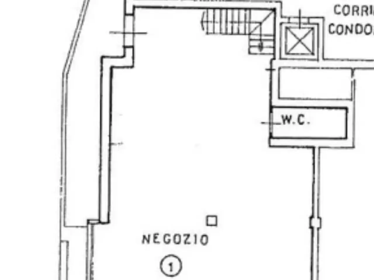 Negozio in Via Marco Damello 9, Feltre, {3} - Planimetria 1