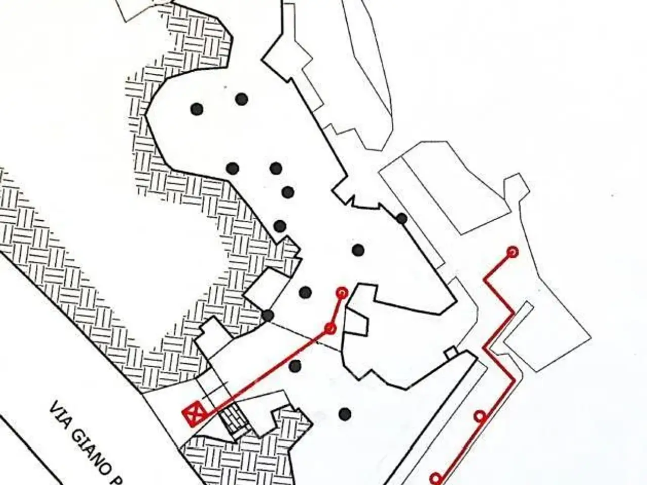 Laboratorio in Via Giano Parrasio, Roma, {3} - Planimetria 1