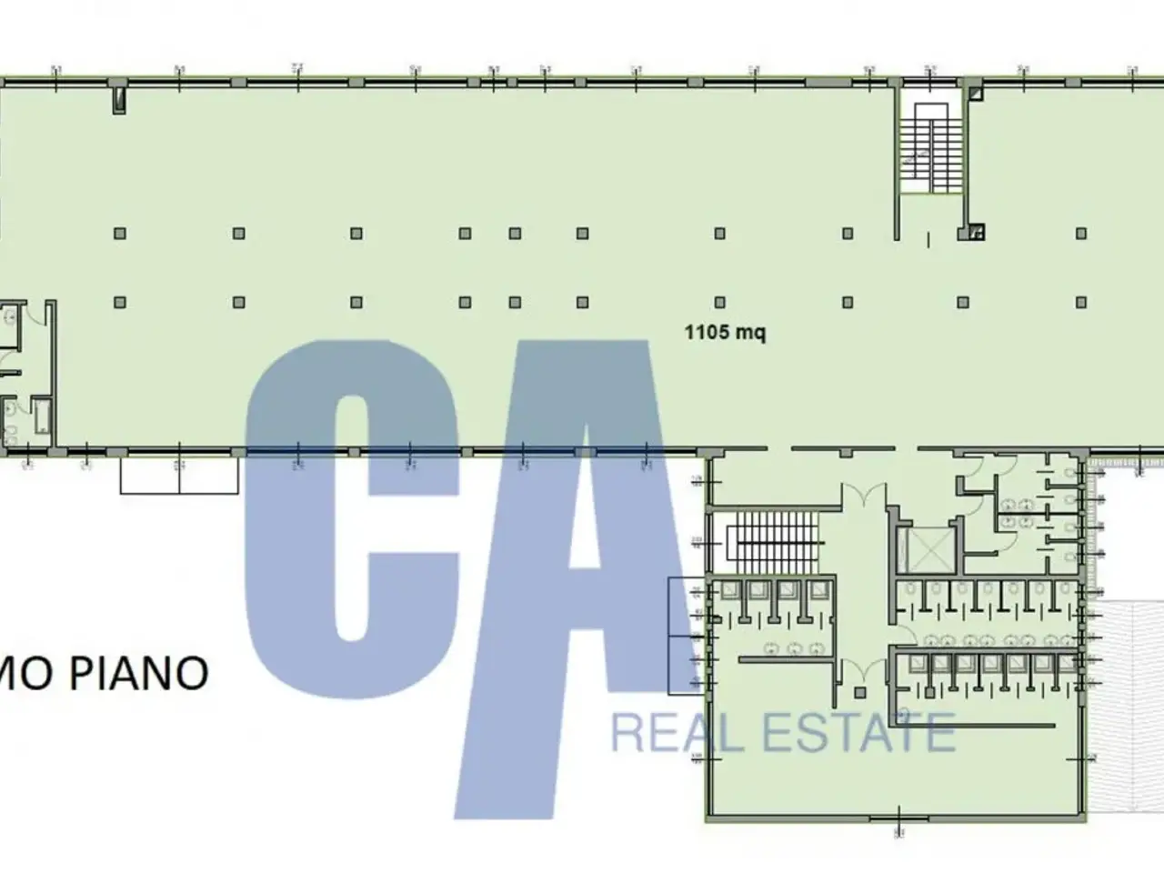 Ufficio in Viale delle Industrie, Settala, {3} - Planimetria 1