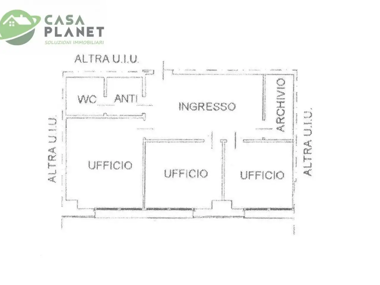 Ufficio in Porta Est, Marcon, {3} - Planimetria 1