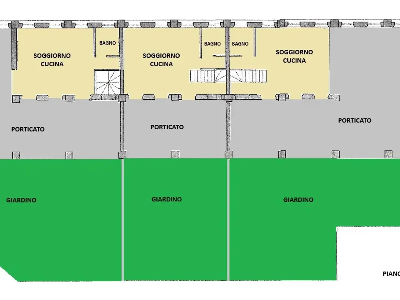 Palazzina commerciale in Via Filippo Anghileri 8, Milano, {3} - Planimetria 1