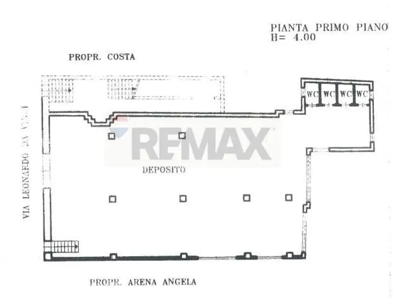 Negozio in Via Leonardo da Vinci 8, Paterno', {3} - Planimetria 1