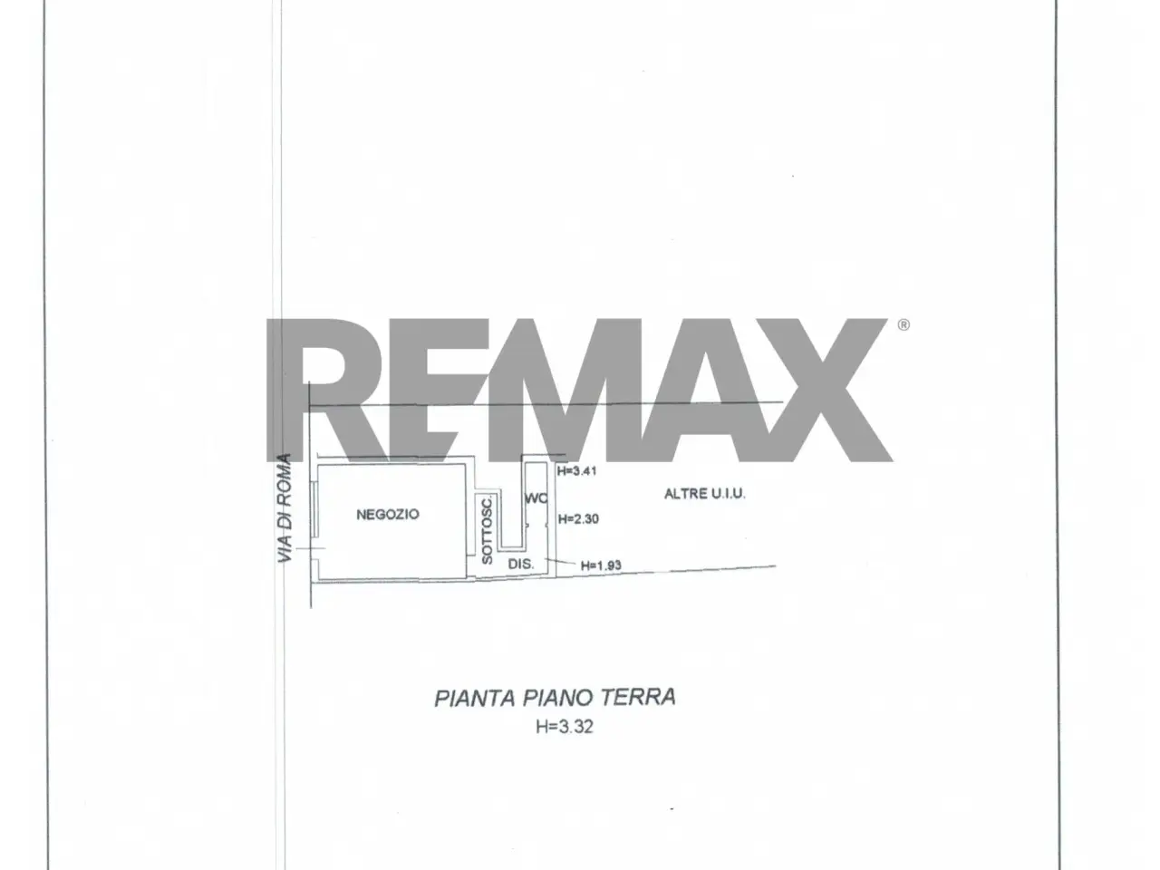Esercizio commerciale in , Ravenna, {3} - Planimetria 1