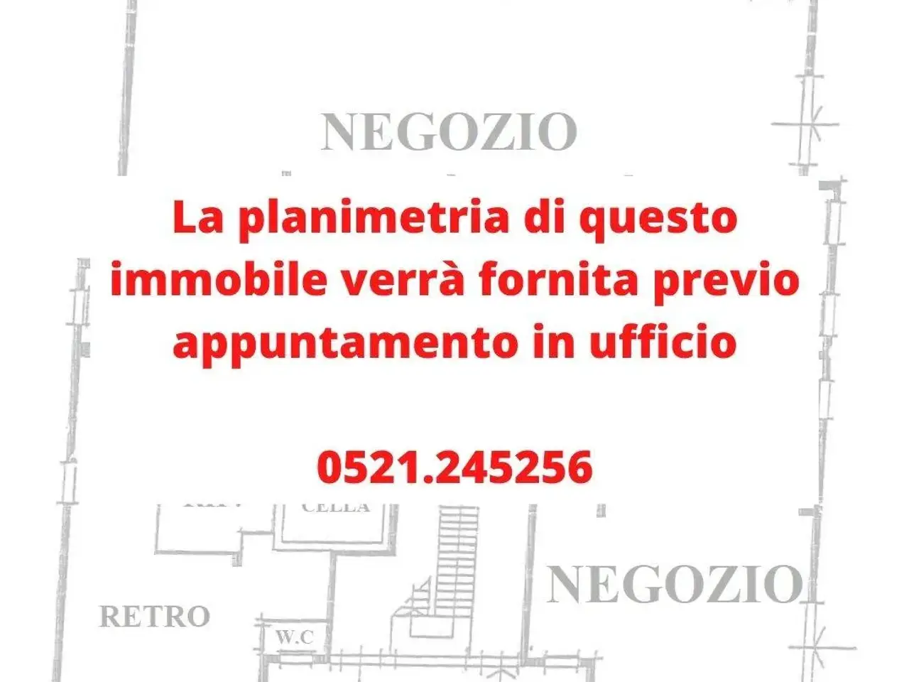Negozio in Strada Garibaldi, Parma, {3} - Planimetria 1