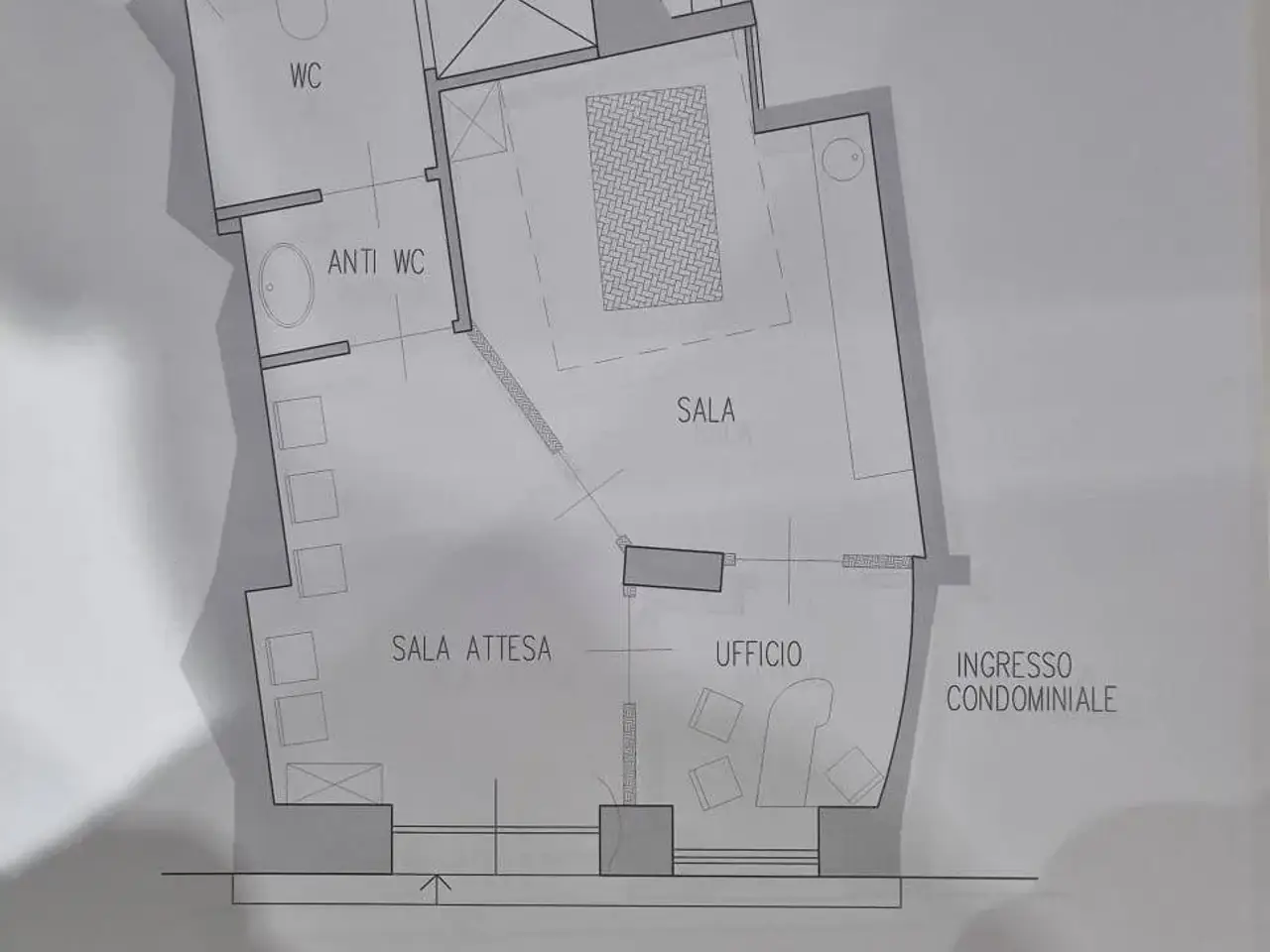 Negozio in Via Prato, Mondovi', {3} - Planimetria 1