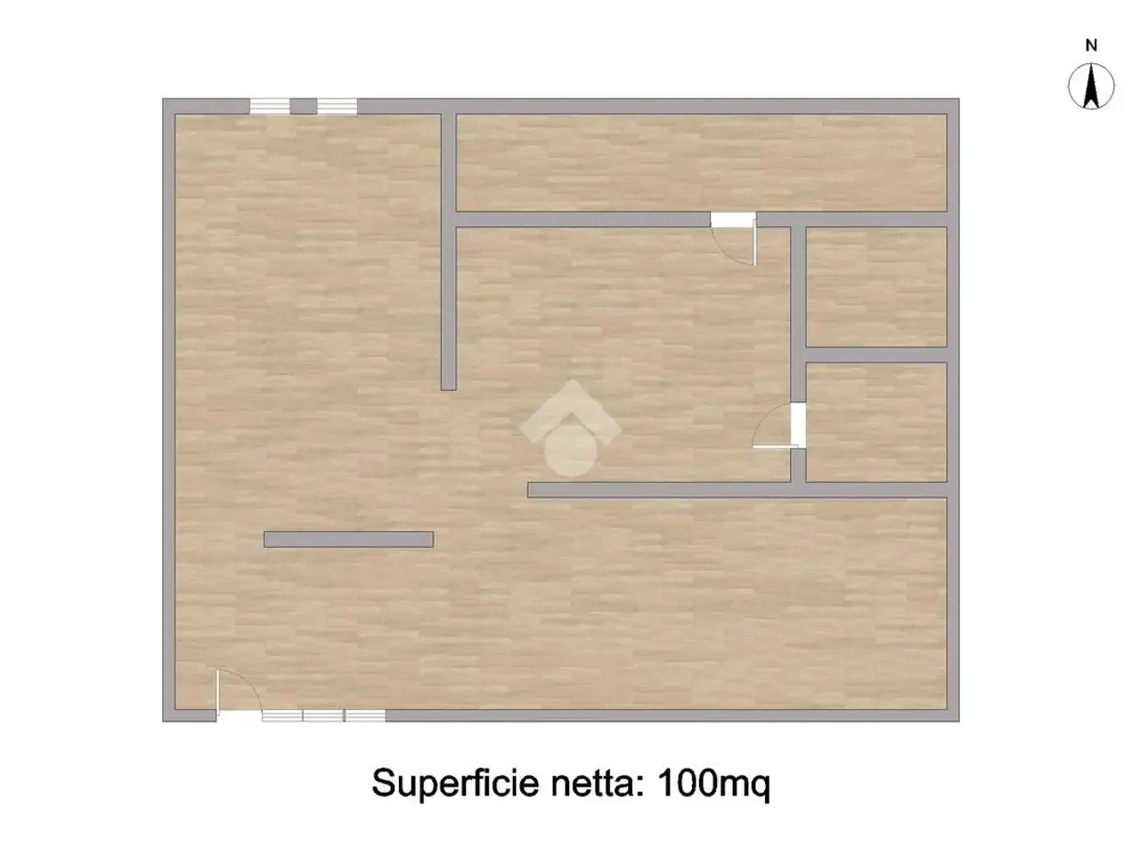Negozio in Via Capitello 3, Loria, {3} - Planimetria 1